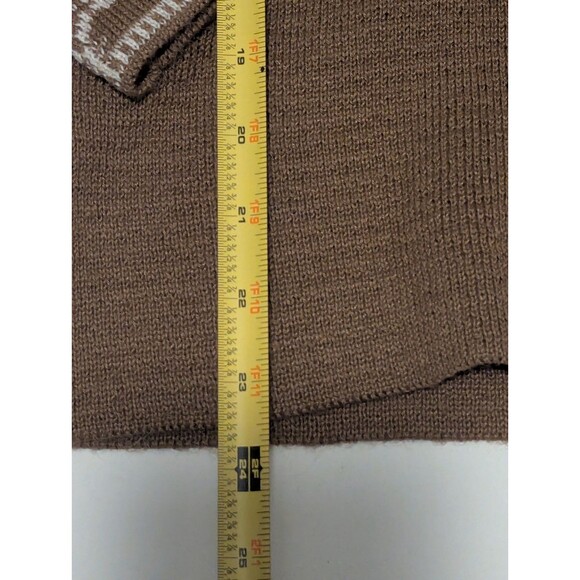 Peru Etnico Womens 100% Baby Alpaca Cardigan Sweater Large Shawl Neck - Picture 5 of 10